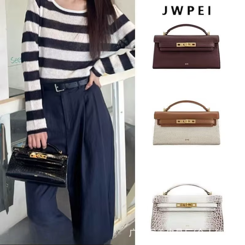 Sac à main 2026JW PEI, motif crocodile, nouveau style, haut de gamme, sac à main/sac bandoulière pou