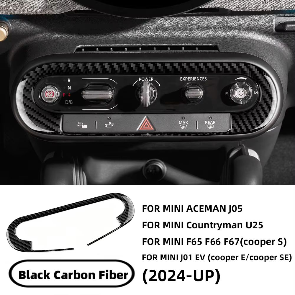 Pour Mini Countryman U25 F65 F66 F67 Cooper S E SE J01 EV J05 Aceman 2024 2025 Cadre de bouton de co