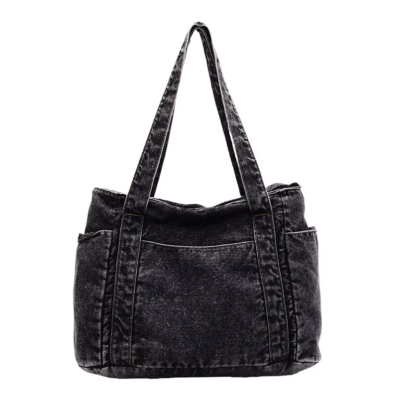 Sac à bandoulière en Denim pour femmes, sac de styliste pour mère, grande capacité, fourre-tout de l