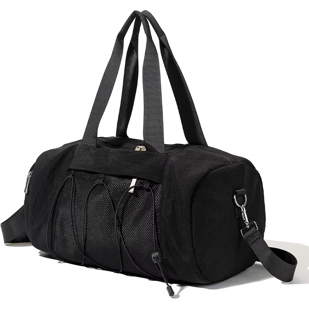 Sac de sport pour femme, sac de voyage, sac à bandoulière, sac de week-end, sac à main avec comparti