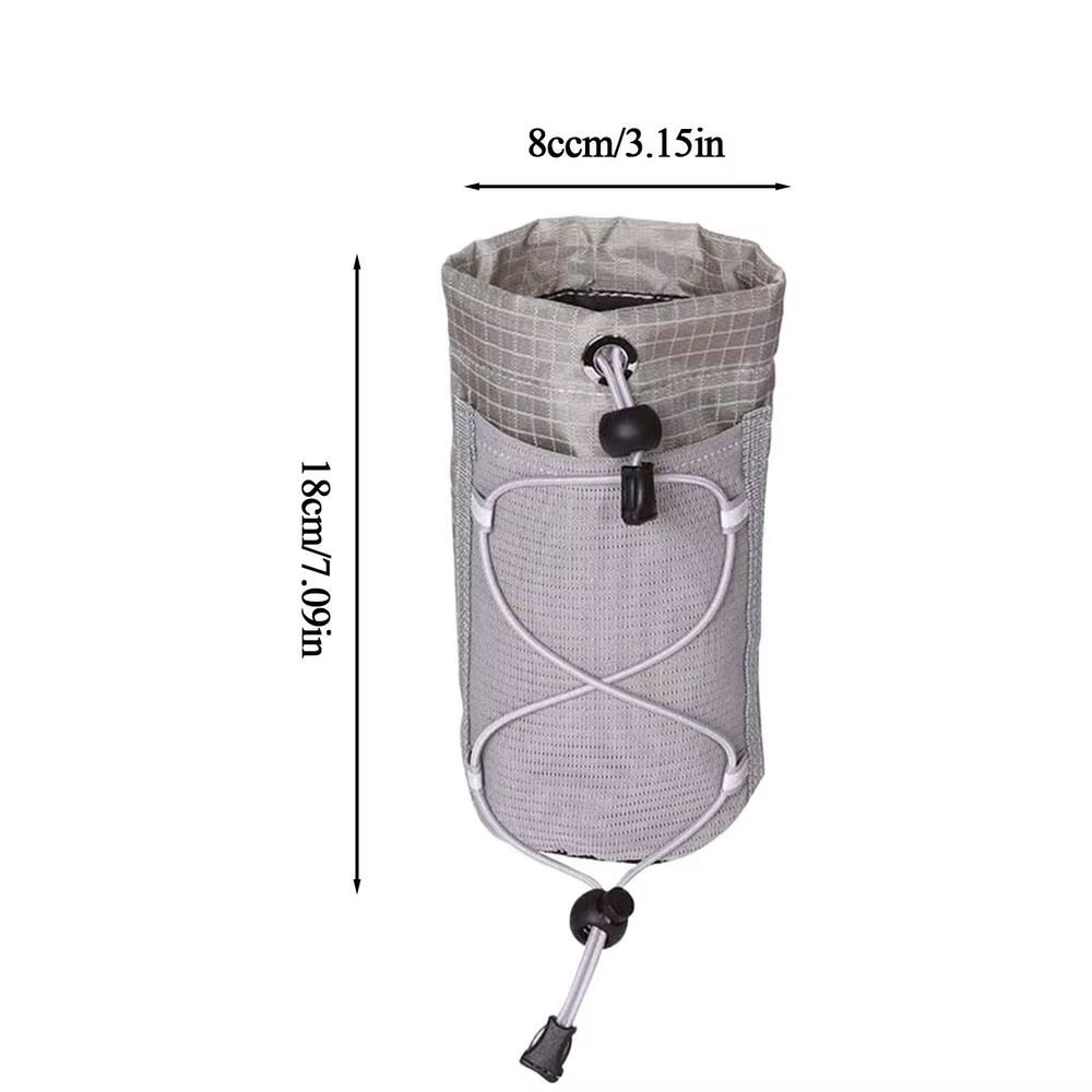 Pochette pour bandoulière de sac à dos, étanche, porte-bouteille d'eau, support de téléphone pour sa