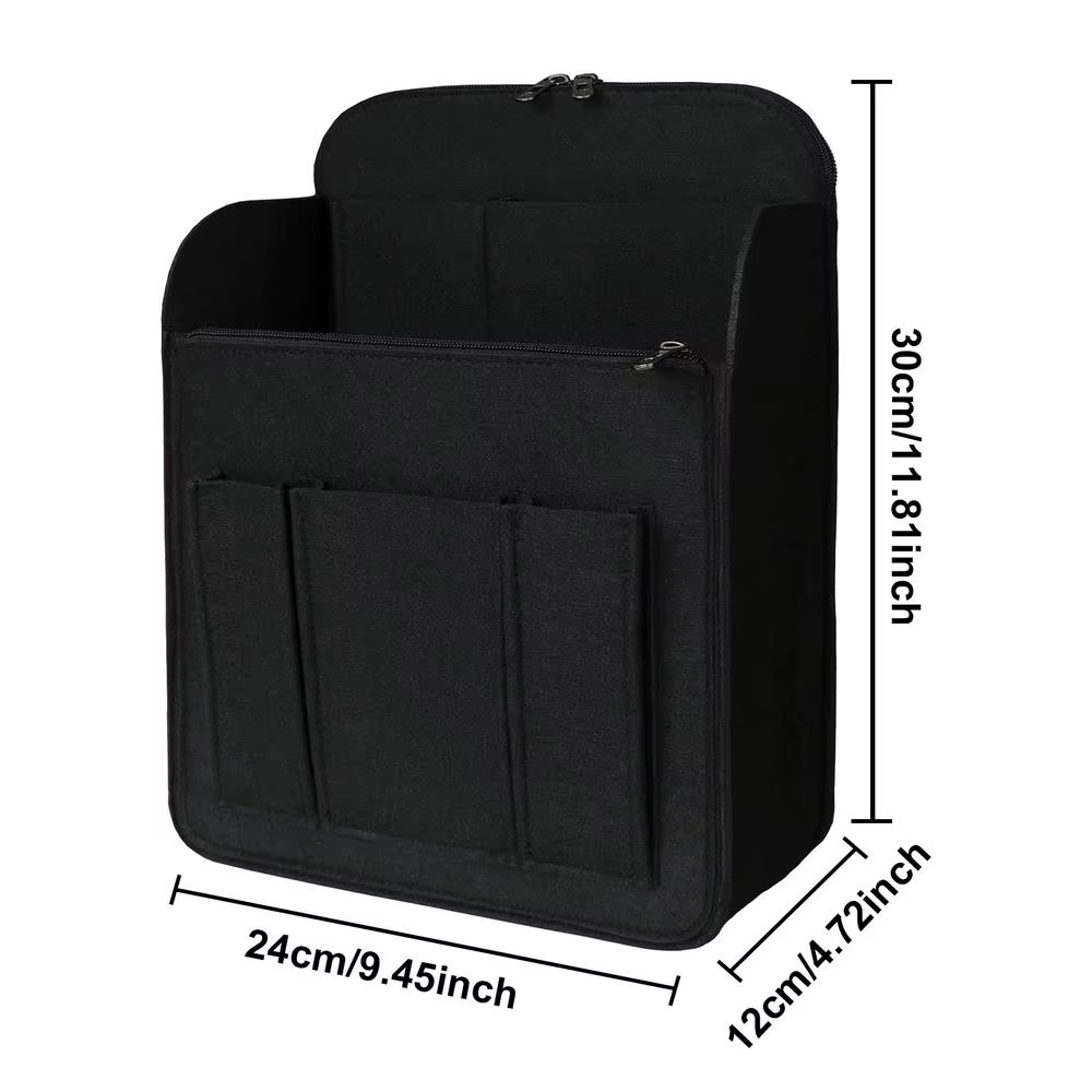 Organisateur de sac à main en feutre, pochette de rangement, sac intérieur multi-poches pour sac à d