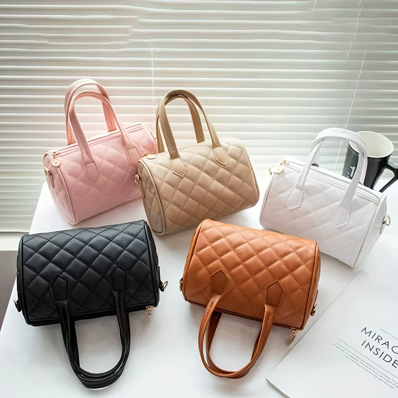 Sac à main à motifs de diamants pour femmes, sac à bandoulière alertes onale, sac d'oreiller décontr