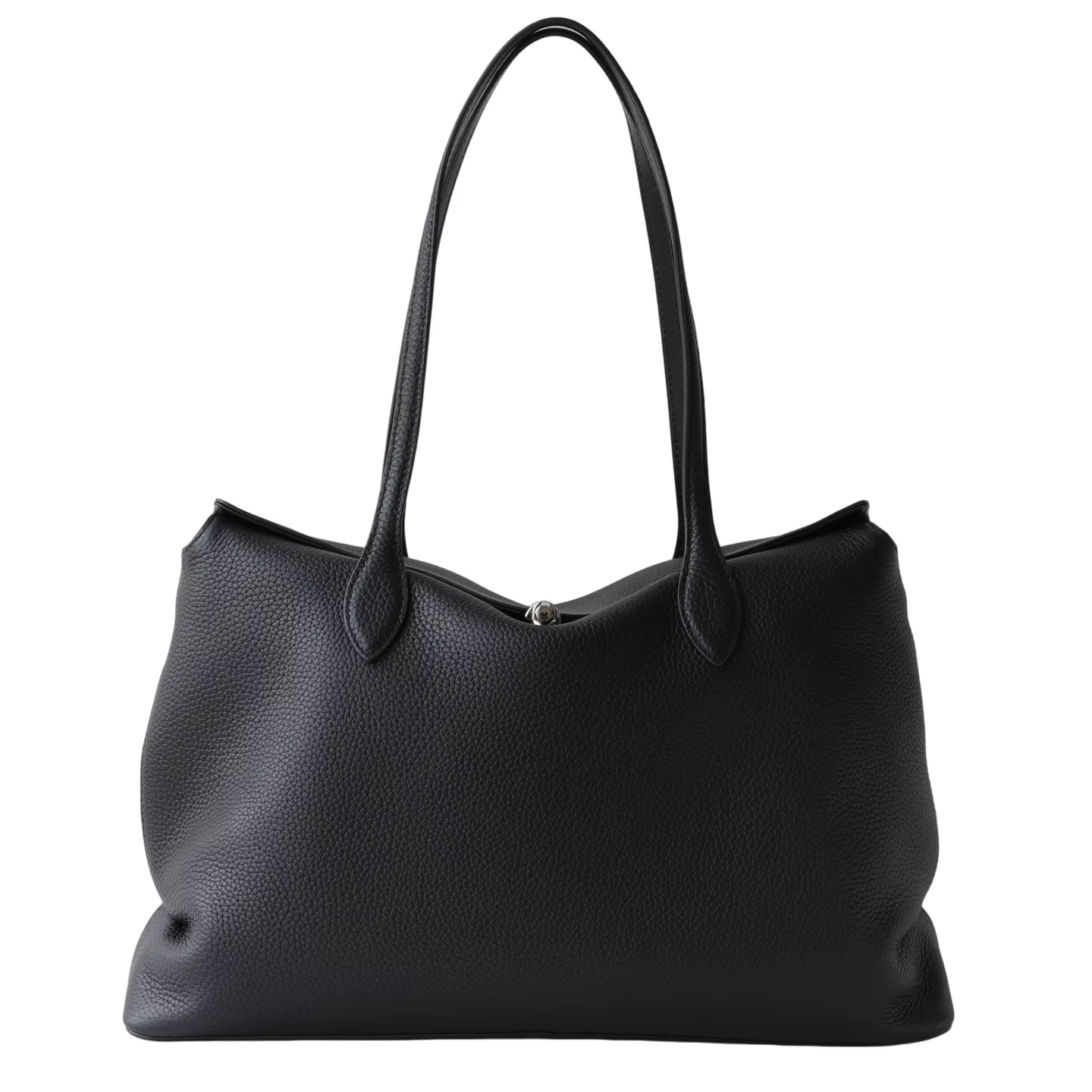 Sac fourre-tout en cuir véritable Spring - Sac à bandoulière en cuir de vachette grande capacité, pl