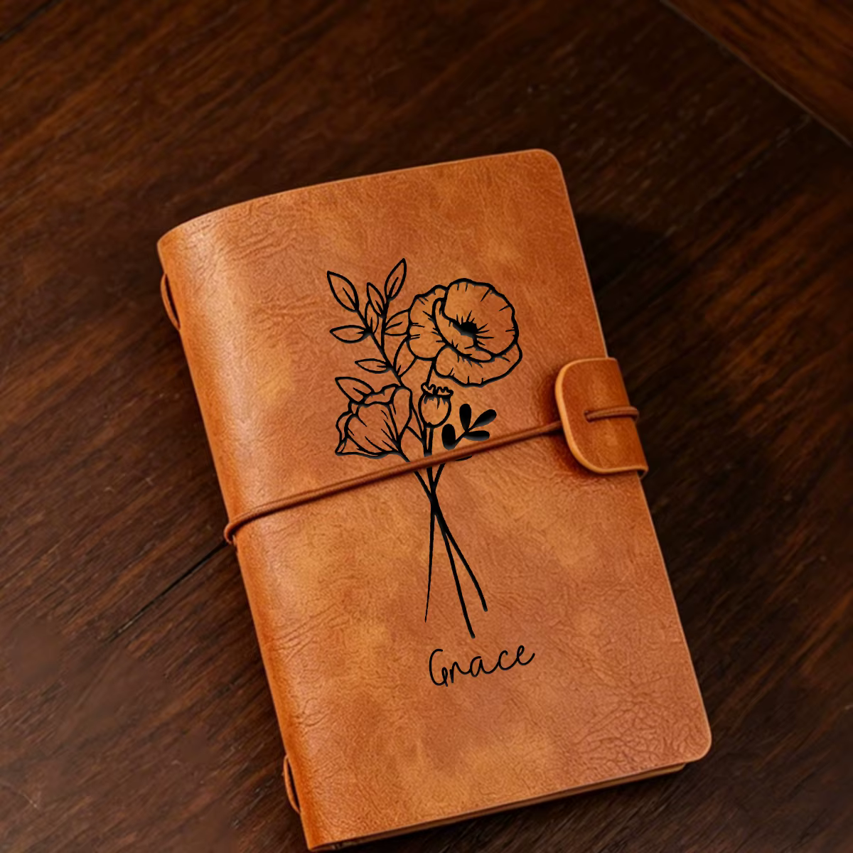 Mini carnet personnalisé, cadeau de printemps pour les amis, livre de souvenirs personnalisé, idée d