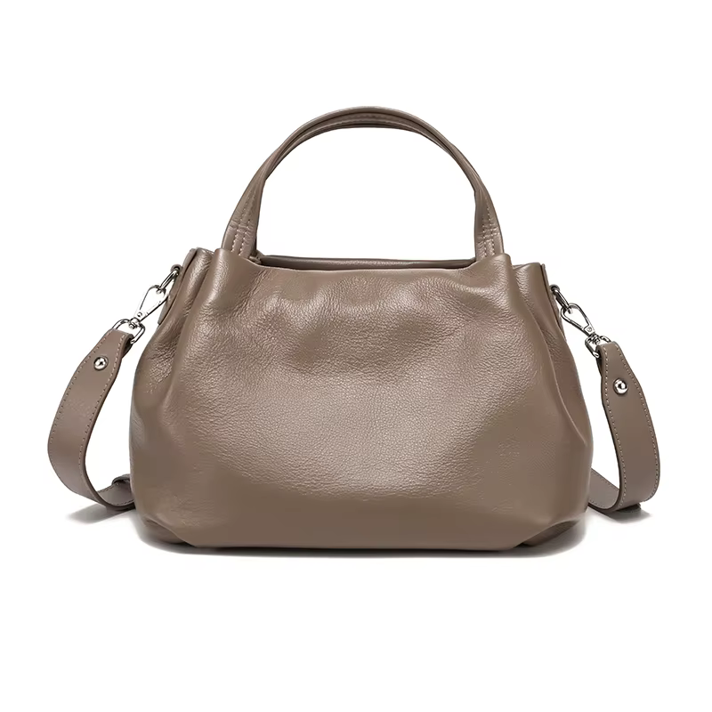 Sac à main en cuir de vache véritable pour femmes, sac à bandoulière de luxe, sacs de marque de luxe