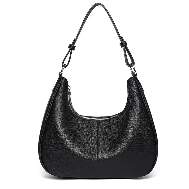 Sacs à bandoulière en cuir de vachette véritable de haute qualité pour femmes, sacs à la mode pour f