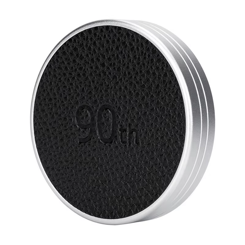 Capuchon d'objectif en cuir rétro anti-rayures, capuchon d'objectif Mini Evo en aluminium pour FUJI 