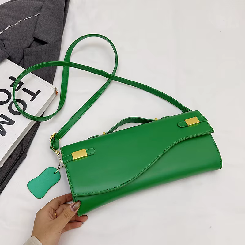 Grand cartable femmes sac à bandoulière 8 couleurs couleur unie Pu cuir sac de messager pour femmes