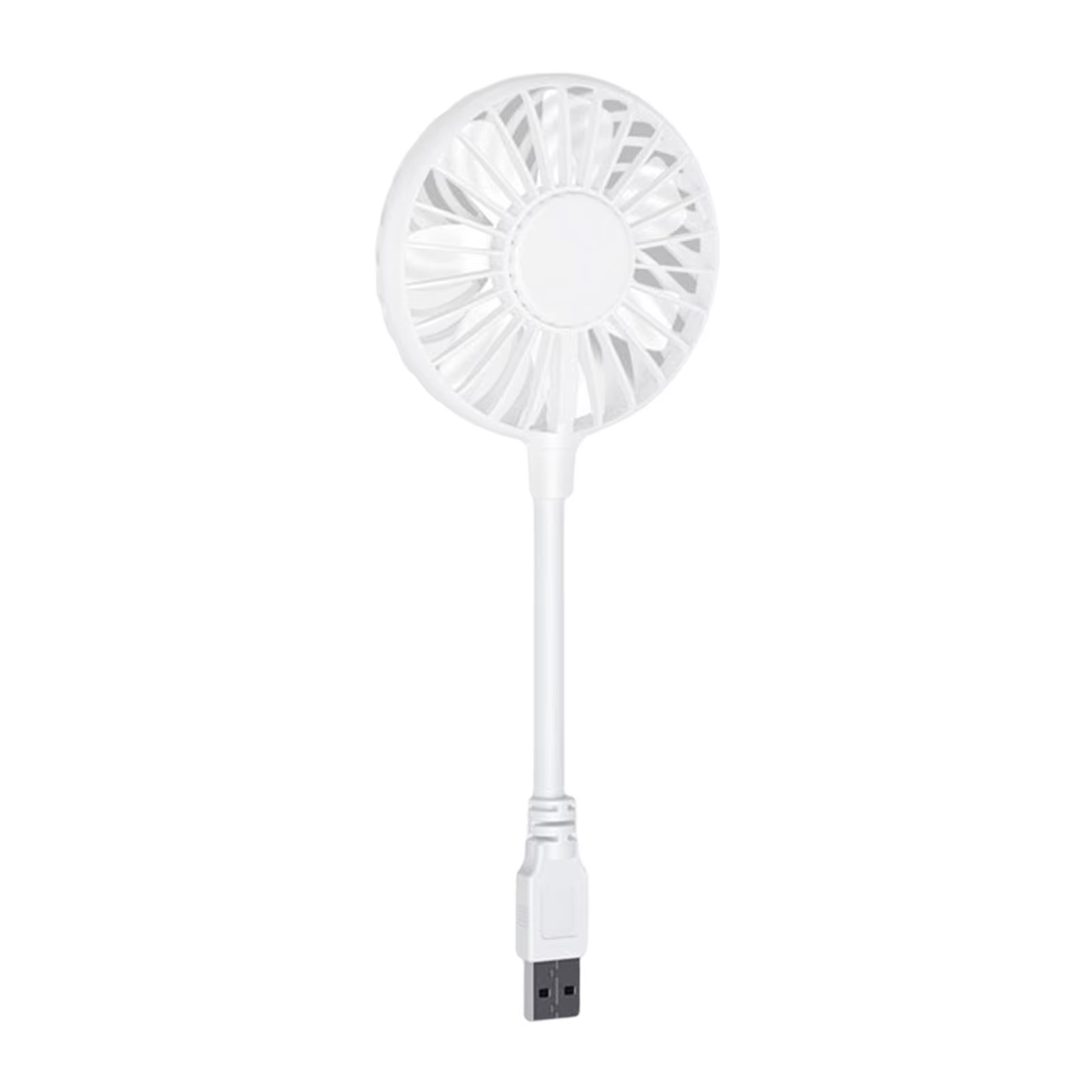 Mini ventilateur USB réglable à 360 degrés, silencieux, petit ventilateur pour batterie externe, ord