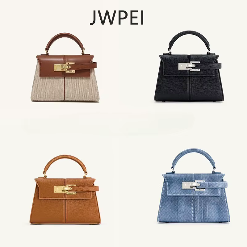 Sac à main multifonctionnel de luxe pour femme en cuir véritable JW PEI 2026, haute qualité et polyv