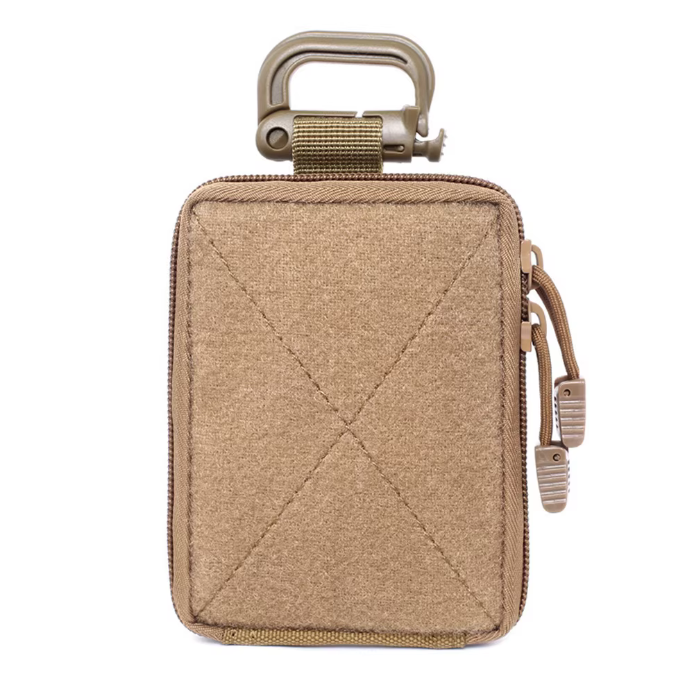 Pochette tactique EDC, pochette de rangement médicale, portefeuille, petit sac Molle d'extérieur, éq