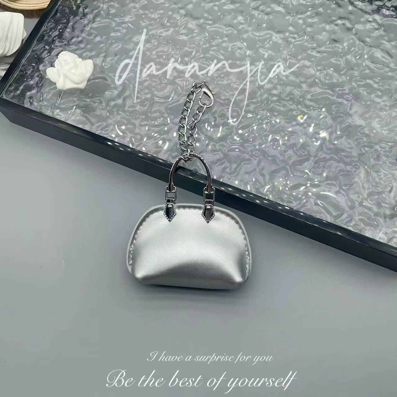 Mini sac exquis, breloque de sac, bricolage, porte-clés, petite coque, décoration de petit sac exqui