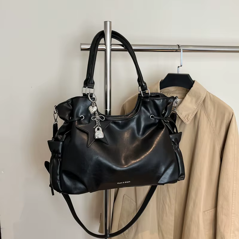 Sac fourre-tout de marque tendance, nouveau sac à bandoulière rétro, sacs décontractés grande capaci