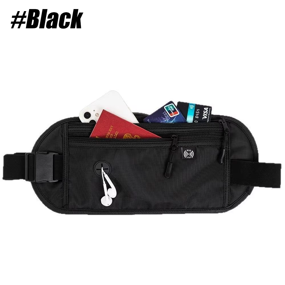 Sac banane de sport pour voyage, ceinture de course réglable, pochette pour téléphone et support ess