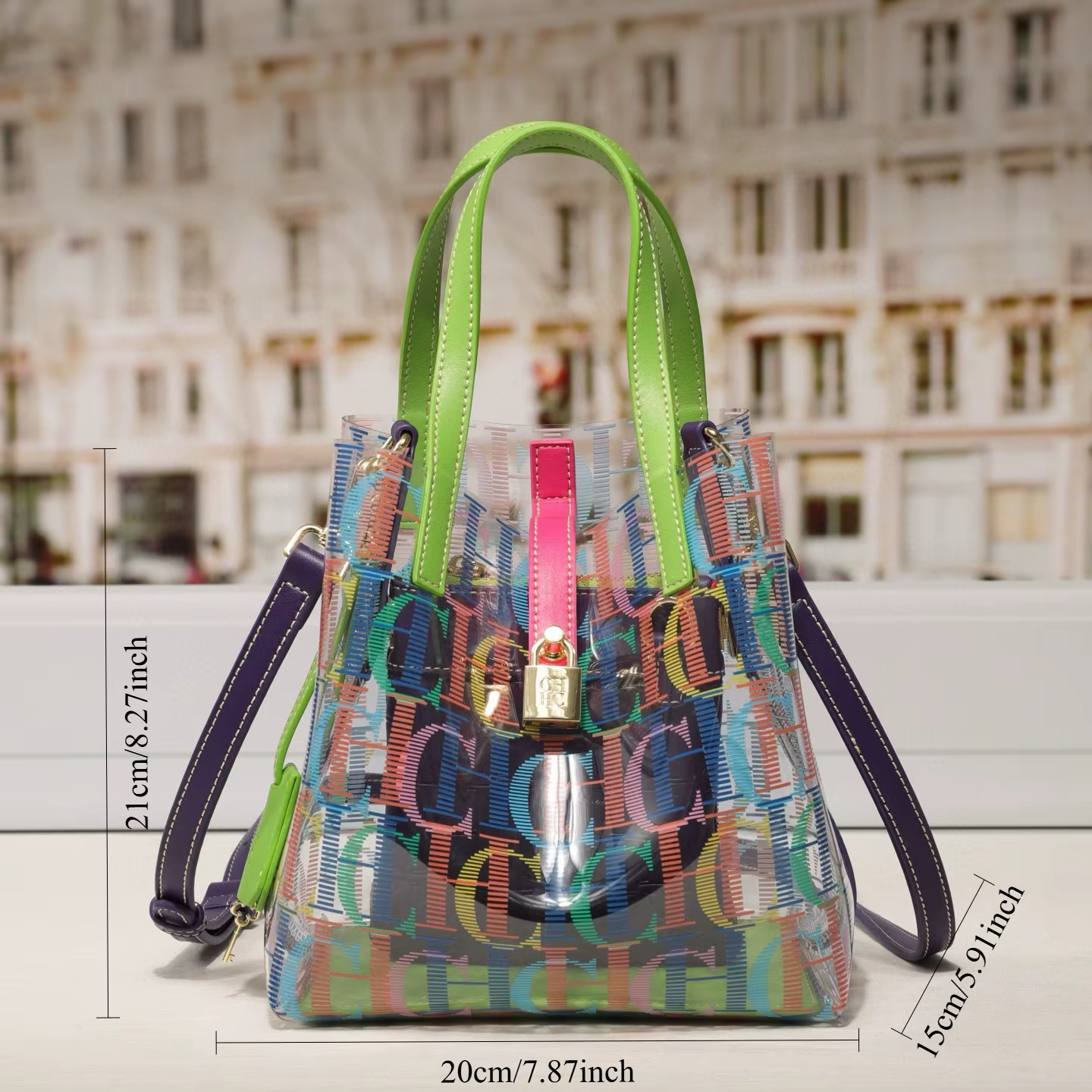 Mini sac fourre-tout Transparent pour femmes, nouveau sac à main de styliste, petit panier, sac à ba