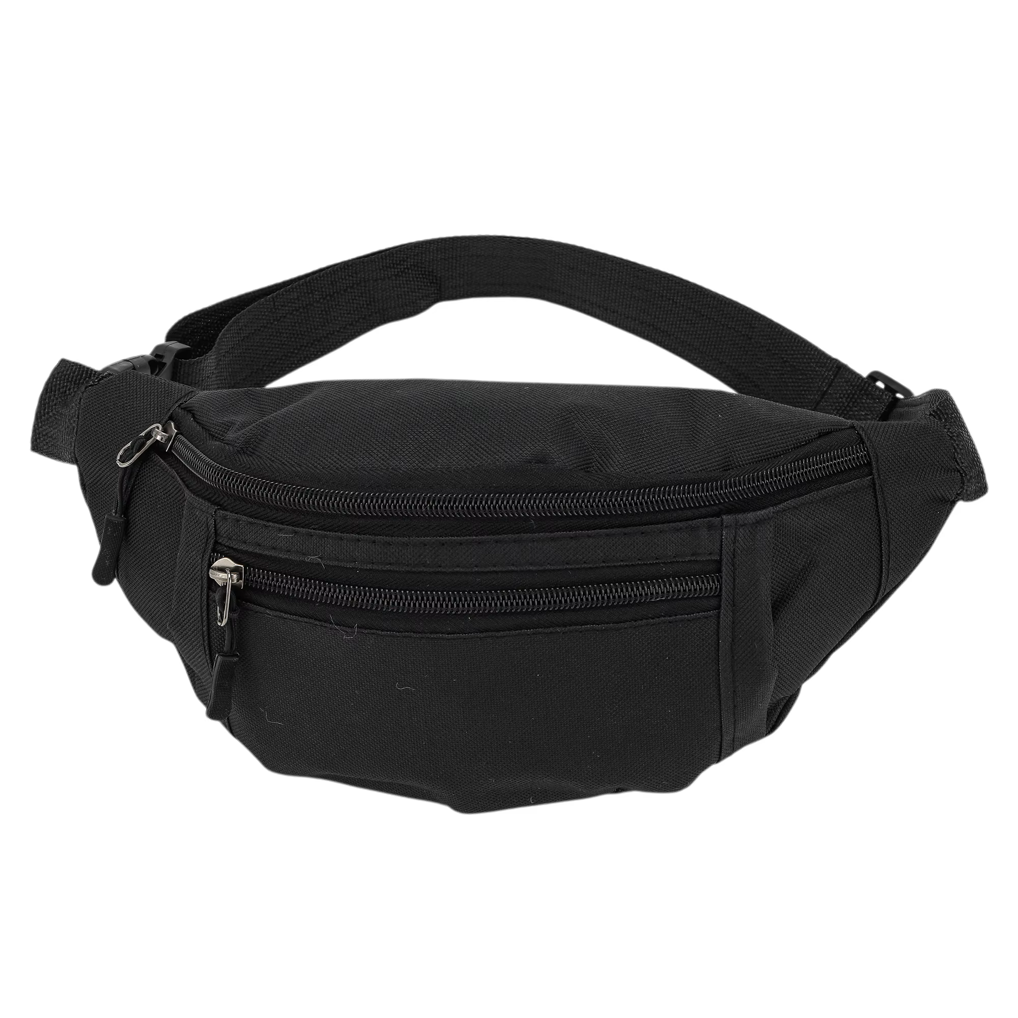 X Autohaux Zipper Design Fanny Pack Noir 1 Pz