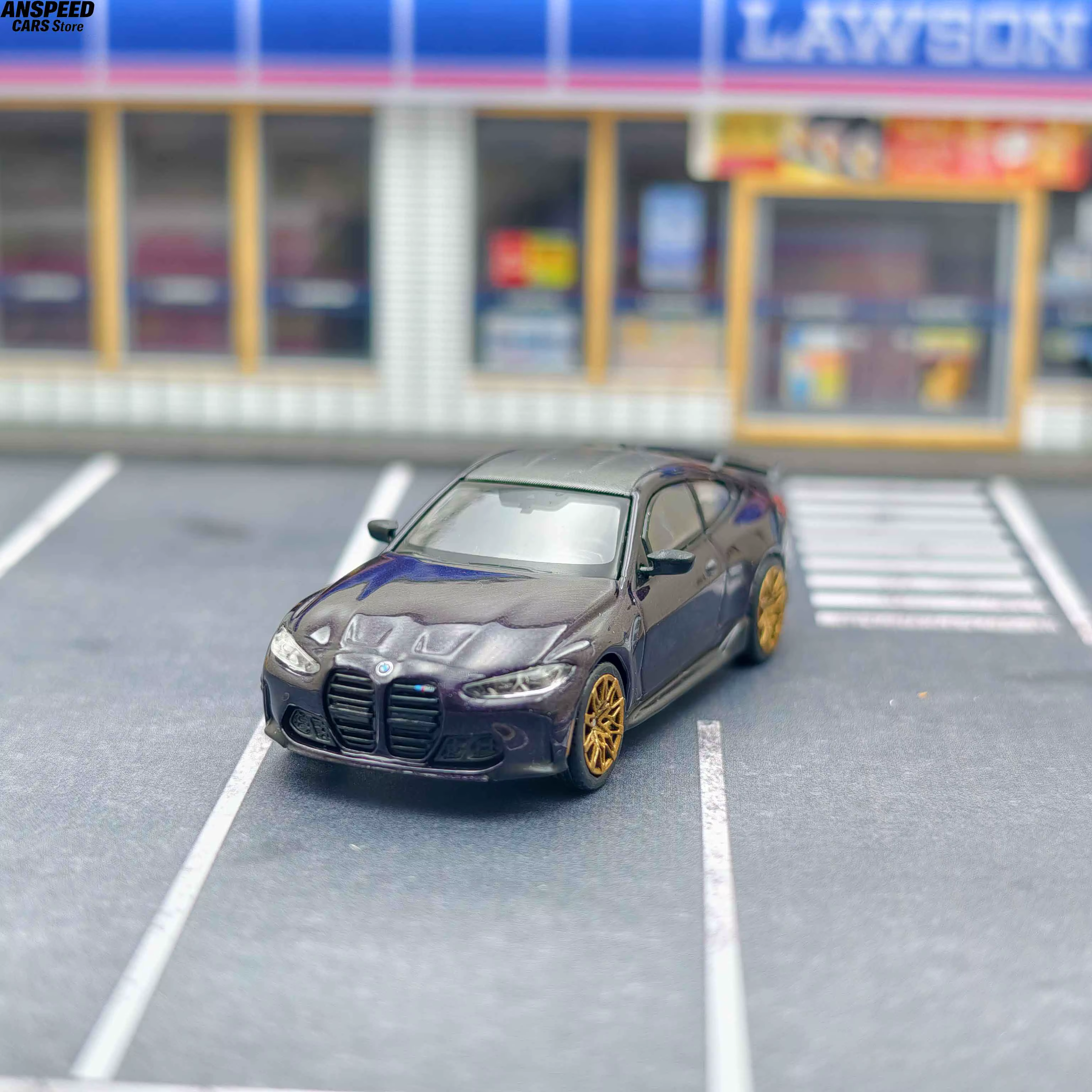 MINI GT 1112 BMW M4 1/64 Modèle de voiture en alliage moulé sous pression, collection premium, cadea