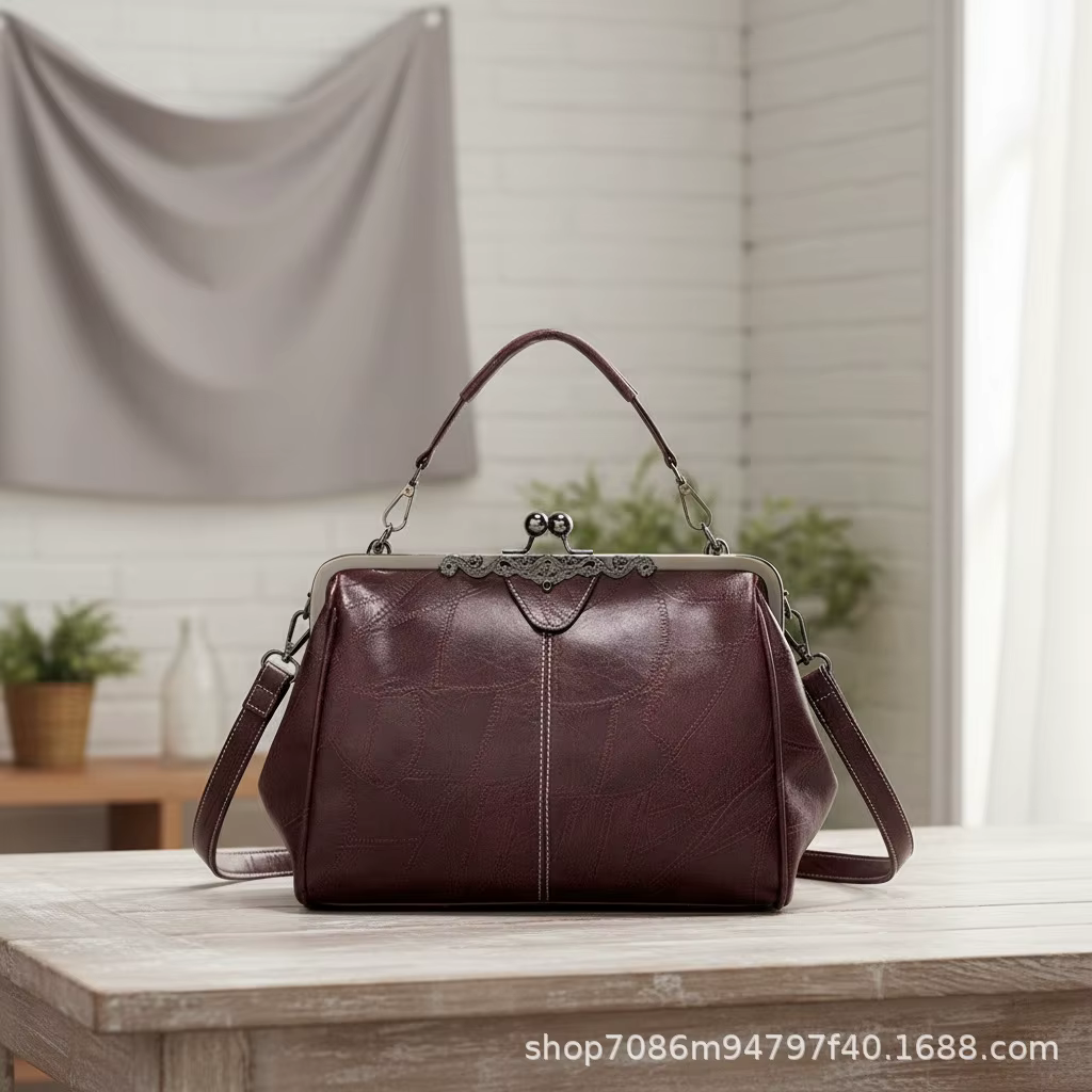 Sac à main à la mode pour femmes, pochette à bandoulière, matériau PU, taille moyenne, conception de