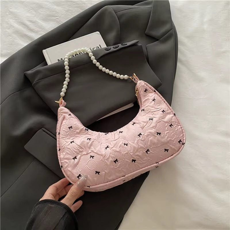 Sac à main plissé à nœud pour femme, élégant et polyvalent, idéal pour un usage quotidien