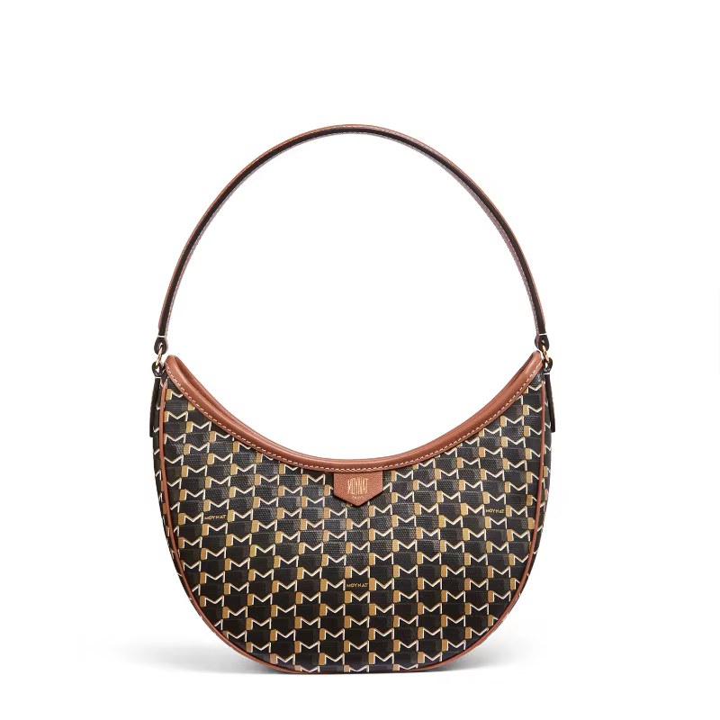 Sacs de créateurs de luxe pour femme, mode 2026, sac à bandoulière demi-lune monogramme, sac bandoul