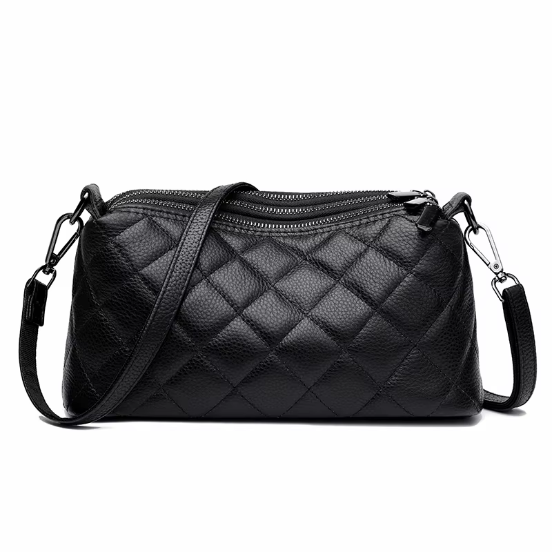 Sac à main de styliste 3 couches pour femmes, fourre-tout en cuir de vache, fourre-tout de luxe doux
