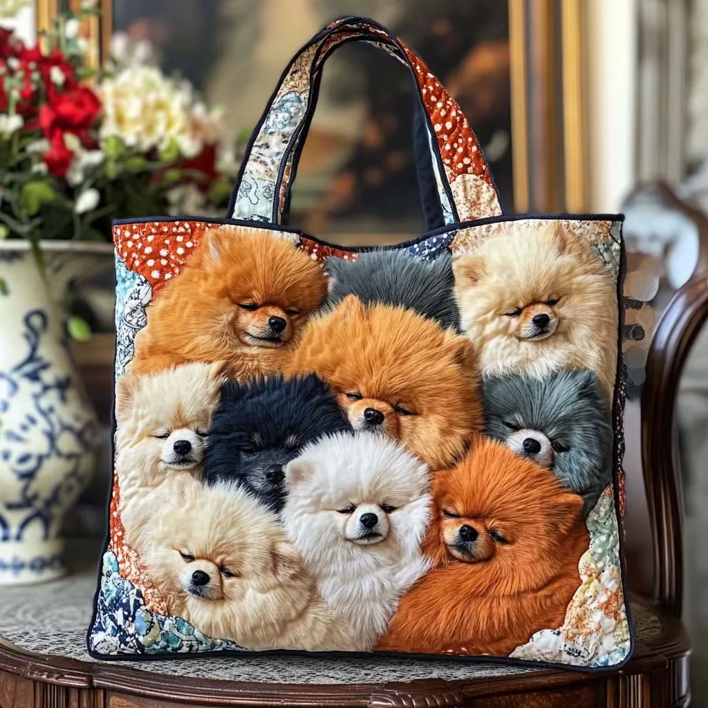 Sac fourre-tout matelassé imprimé en 3D, sacs de shopping quotidiens, sacs cadeaux, sac à bandoulièr