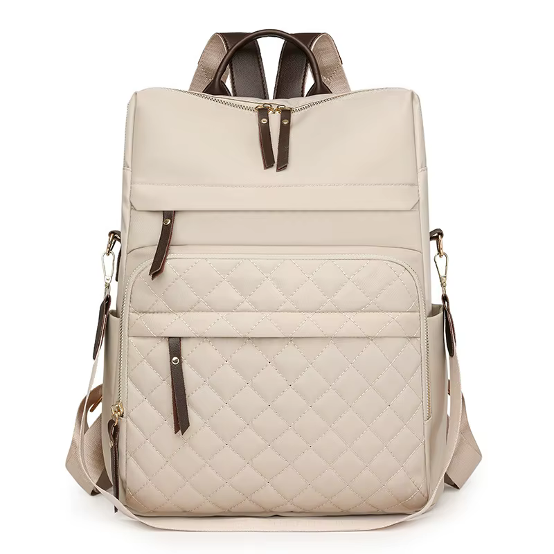 Sac à dos matelassé en cuir brodé pour femmes, nouveau Style, Version coréenne, sac à bandoulière po