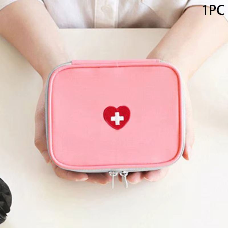 Sac médical d'urgence Portable, boîte de rangement de premiers secours pour la maison, voyage en ple