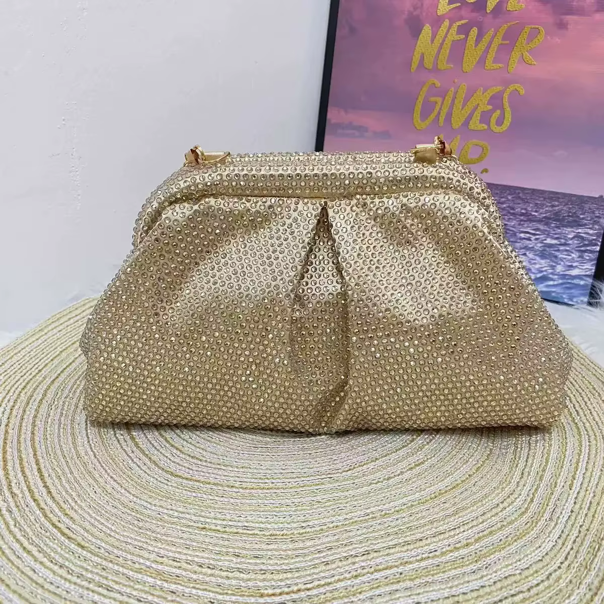 Sac à boulettes plié pour femmes, offre spéciale de printemps de la saison, sac à bandoulière à moti