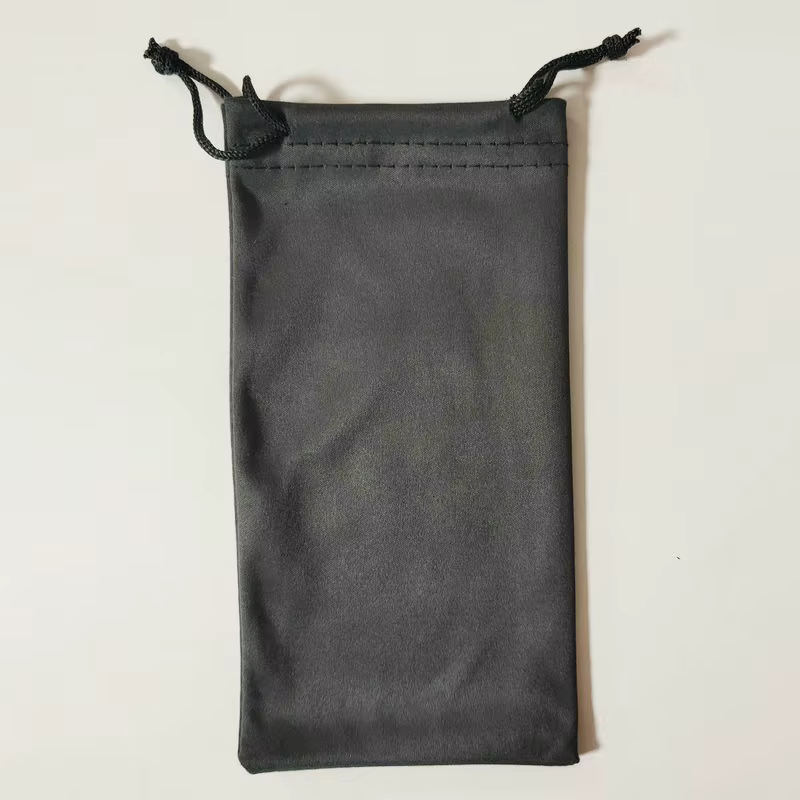 Sac à lunettes en microfibre, sac de soleil, sac en tissu Portable, sac pour lunettes de soleil, sac