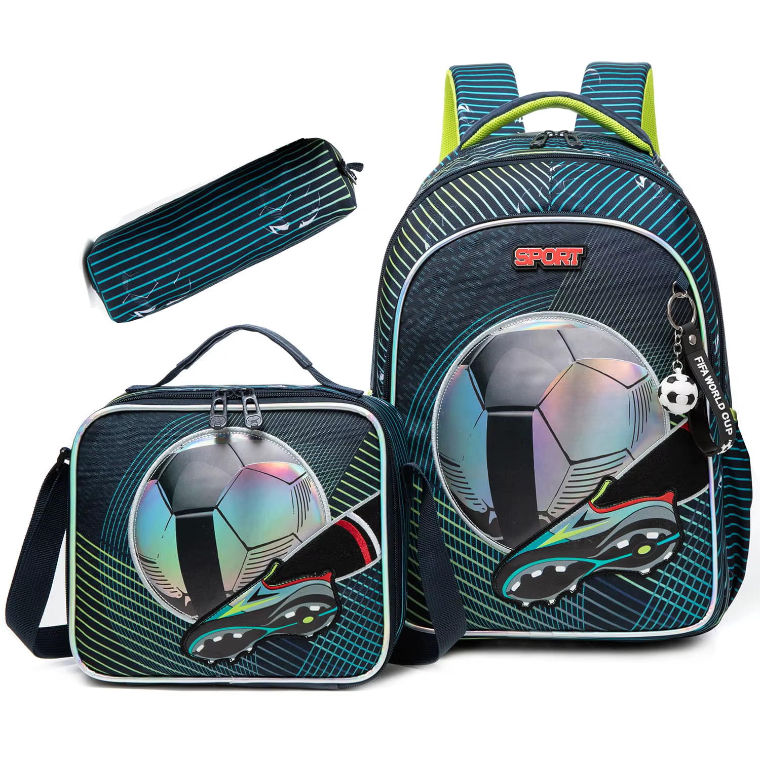 Ensemble de sac à dos esthétique pour enfants, sacs à dos scolaires pour garçons, étudiants du prima