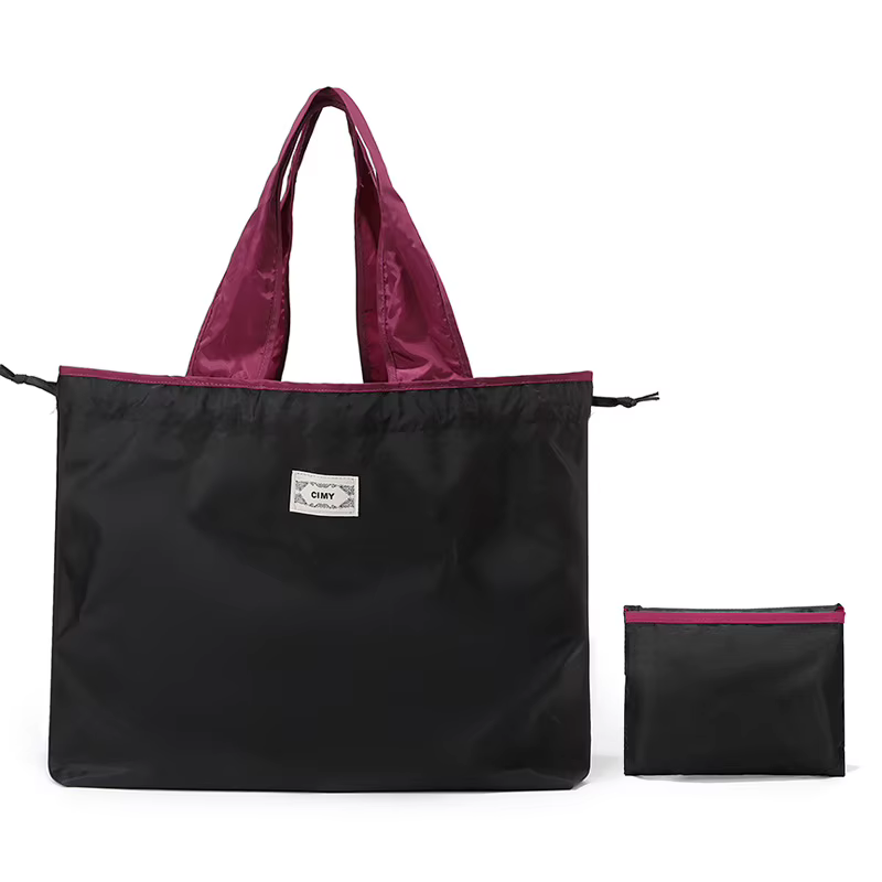 Sac à langer grande capacité, sac fourre-tout pliable pour femme, sac de courses pour supermarché, s