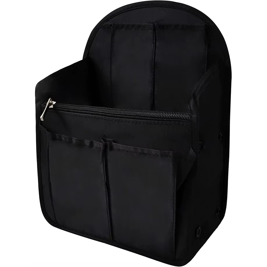 Organisateur de sac à dos, doublure d'insertion, sac de voyage suspendu dans un sac avec de nombreus