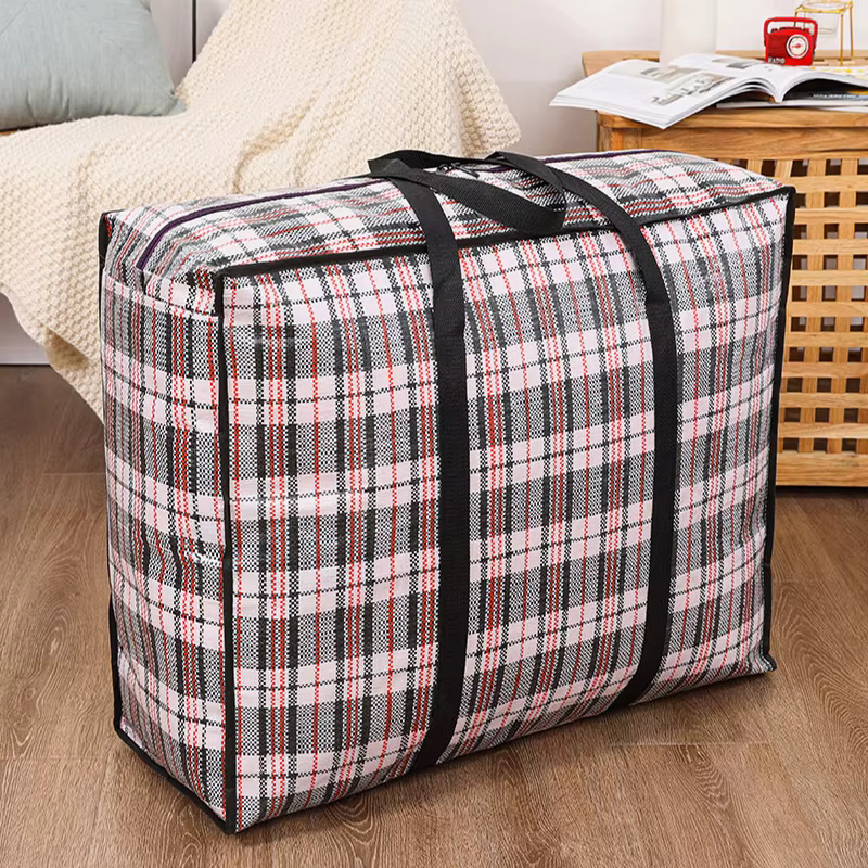 Sac imperméable pour couette de voyage à main, sac d'emballage Mobile tissé résistant à l'humidité e