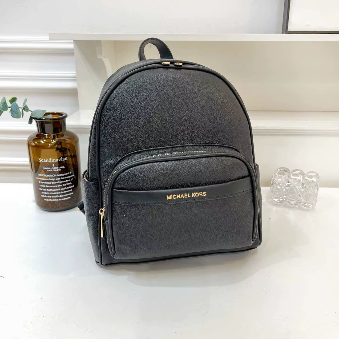 Sac à dos de banlieue grande capacité polyvalent de luxe léger et tendance MK/Michael Kors 2026 avec