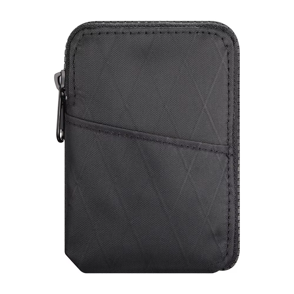Pochette pour cartes zippée – Utilisez comme porte-cartes et pochette pour pièces de monnaie – Peut 