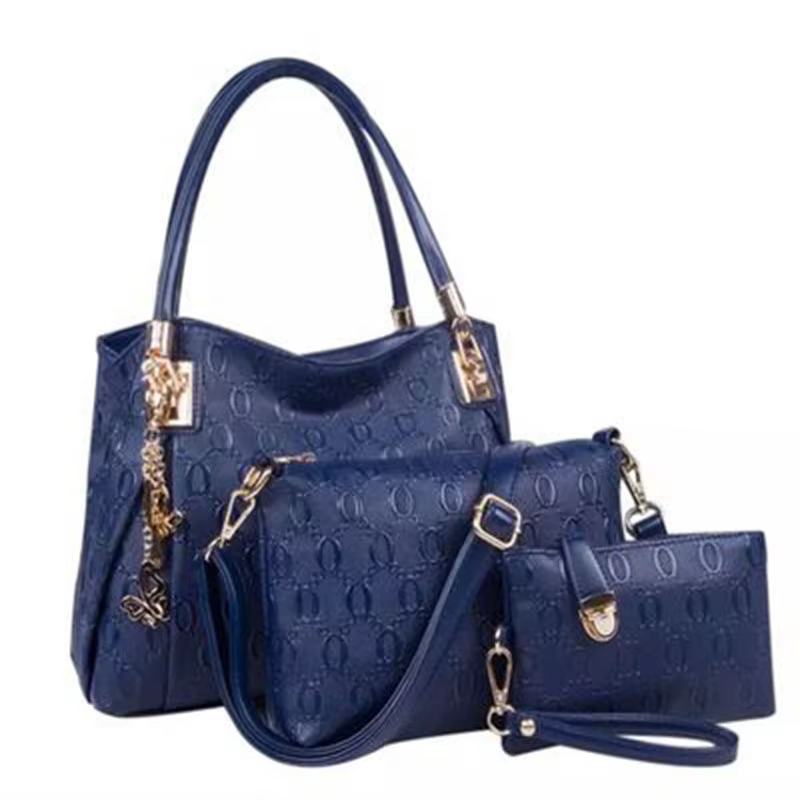 Sac à main femme ensemble 3 pièces sac à bandoulière femme sac à main mode sac en cuir Vintage sac à
