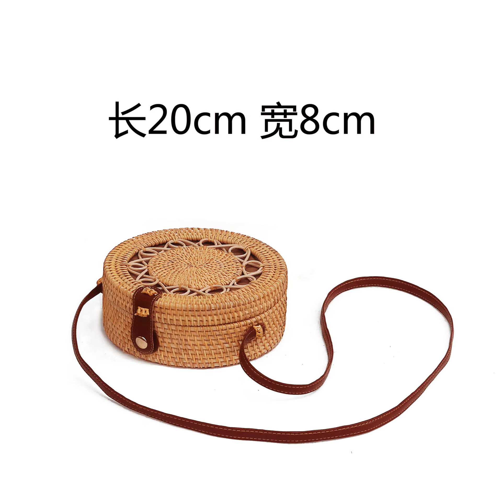 Sac à main Vintage Boho en paille tissé en rotin, Mini sac à bandoulière Style INS, panier fait à la
