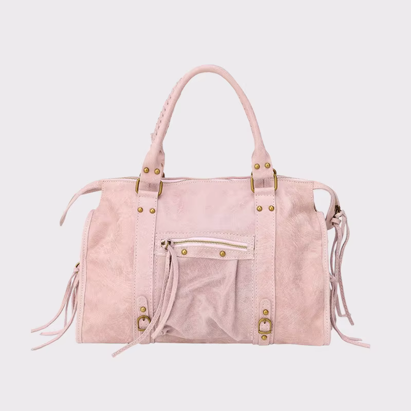 Sac à langer vintage élégant et stylé : Sac messager de luxe à porter en bandoulière pour femme avec