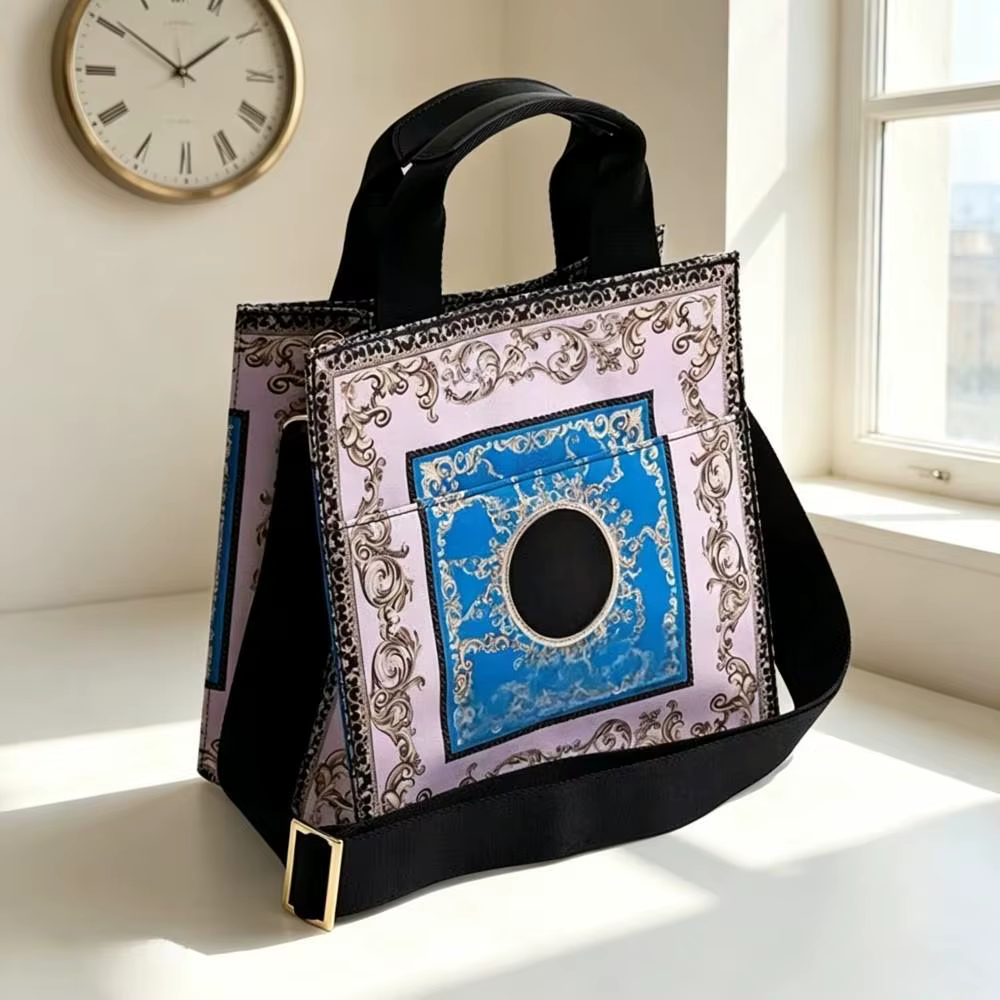 Sac de golf pour femmes, sac à vêtements imprimé numériquement, sac à main multifonctionnel, sac ban