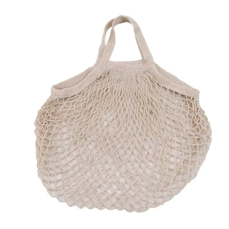 Sacs à provisions toile Portable maille filet sac réutilisable pliable fruits légumes sac De rangeme