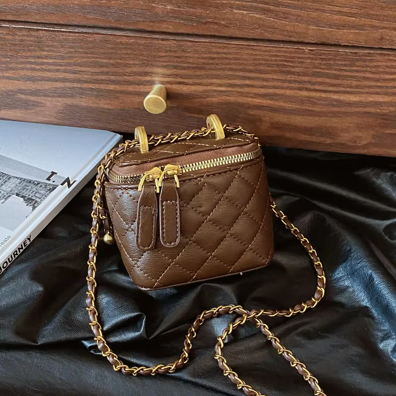 2025 printemps/été nouveau Mini petit sac pour les femmes à la mode Ins haut de gamme diamant grille