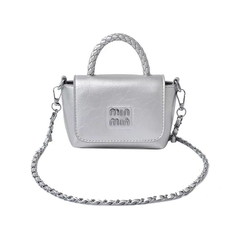 Sac à langer de luxe minimaliste unique, sac à main tendance pour femme, sac messager élégant de cou