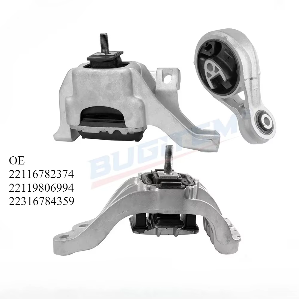 Kit de fixation de transmission moteur 3 pièces 22116782374 22119806994 22316784359 pour MINI R55 R5