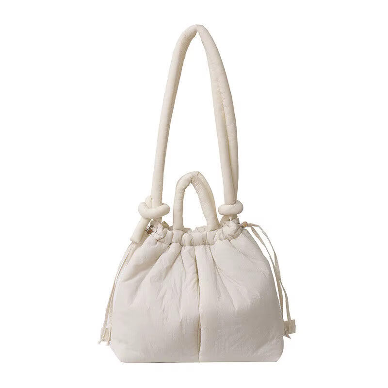 Sac fourre-tout décontracté de grande capacité pour femmes, fourre-tout rembourré en Nylon de stylis