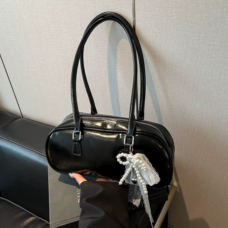 Sacs à bandoulière pour femmes Silver Ballet grande capacité, sacs polyvalents sous le bras, sacs à 
