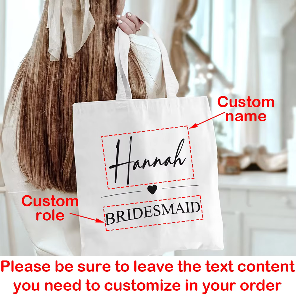 Sac fourre-tout en toile de mariage personnalisé, sac cadeau Souvenir pour enterrement de vie de jeu