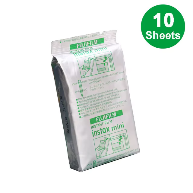 Fujifilm Instax Film caméra Instax Mini 12 Instax Film Fuji Instax Mini Film 10-100 feuilles pour 11
