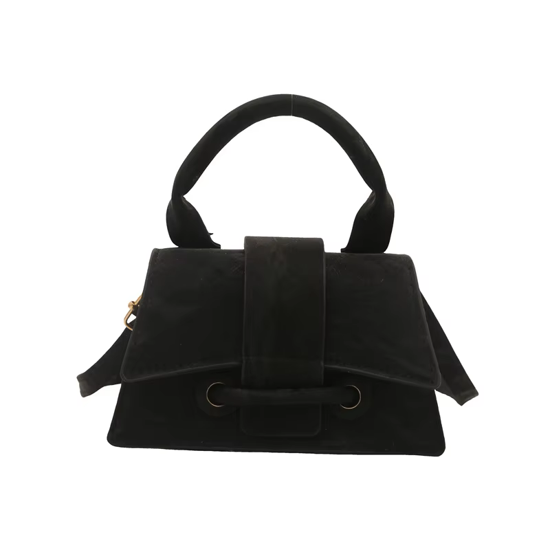 Nouveau sac bandoulière carré chic de style français pour femmes, en cuir PU avec un design urbain s